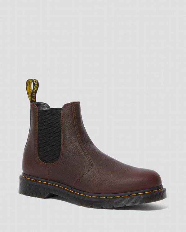 Dr Martens Dámské Chelsea Boty 2976 Ambassador Hnědé, CZ-490125